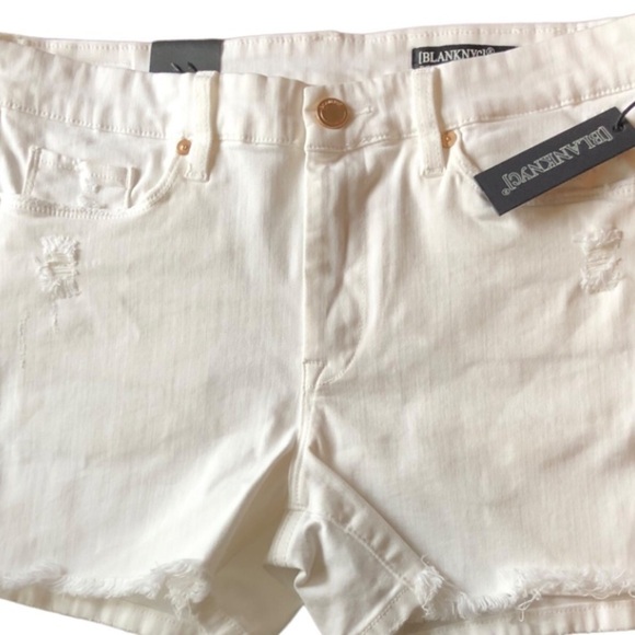 BlankNYC The Essex Classic Cut Off Short White 29 - Picture 12 of 13
